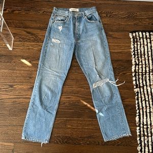 Reformation Natasha high waisted relaxed jeans